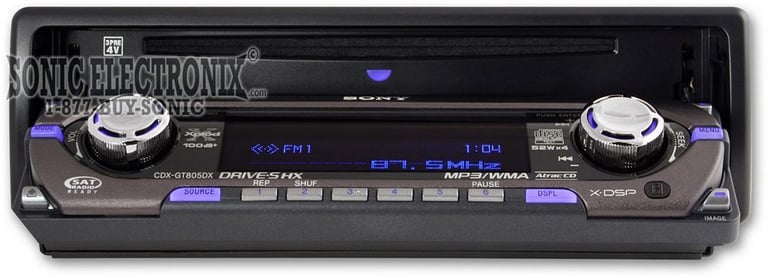 Sony CDX-GT805DX Image 3
