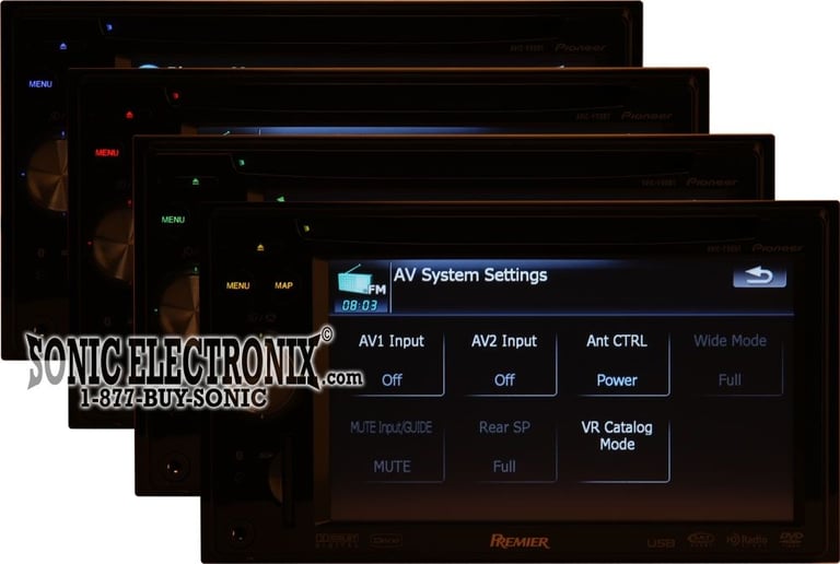 Pioneer Premier AVIC-F90BT Open Box Image 6