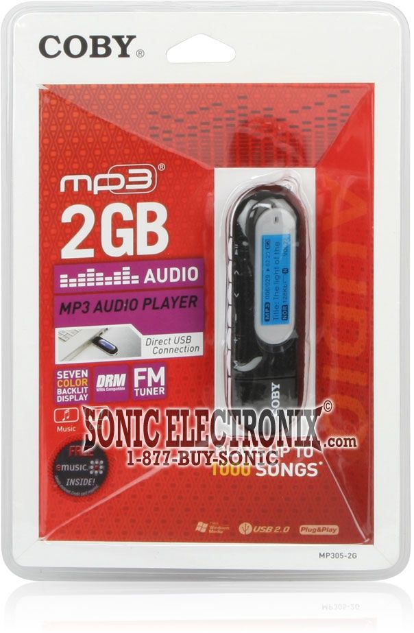 Coby MP305-2G Image 2