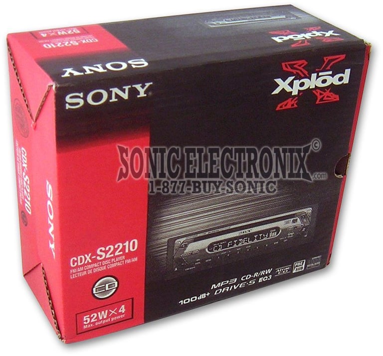 Sony CDX-S2210 Image 3