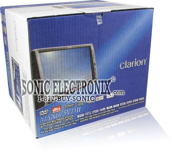 Clarion MAX675VDII Image 7