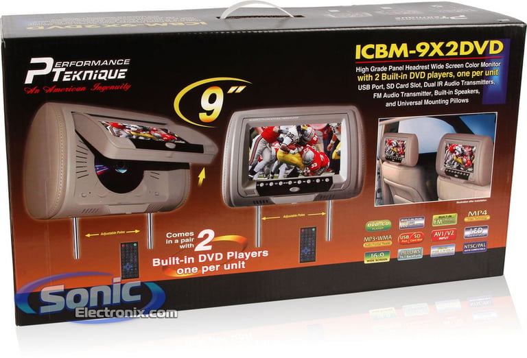 Performance Teknique ICBM-9X2DVD GRAY Image 14