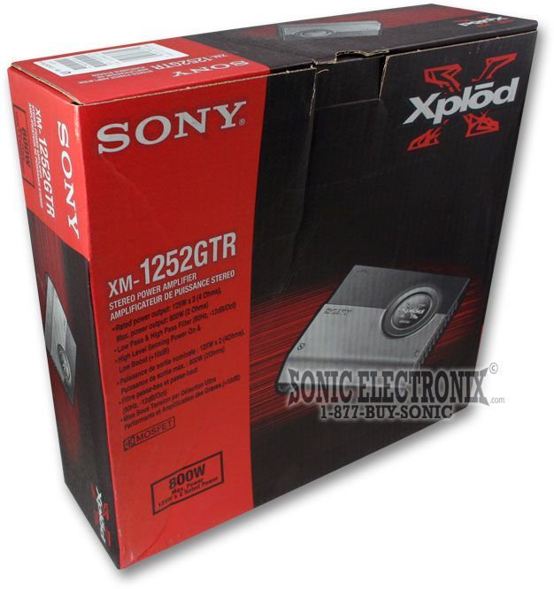 ** CLOSEOUT!! ** Sony XM-1252GTR Image 4