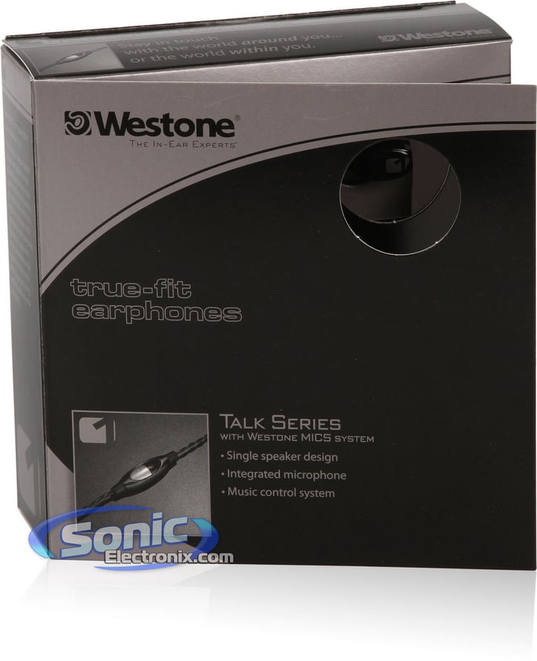 Westone TS1 (79298) Talk Series In Ear Monitor Headphones Image 8