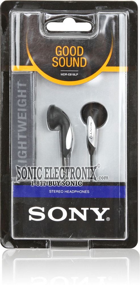 Sony MDR-E818LP (MDRE818LP) Fontopia Earbuds In-Ear Headphones Image 2