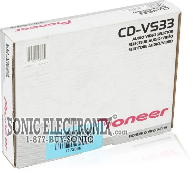 Pioneer CD-VS33 Image 5