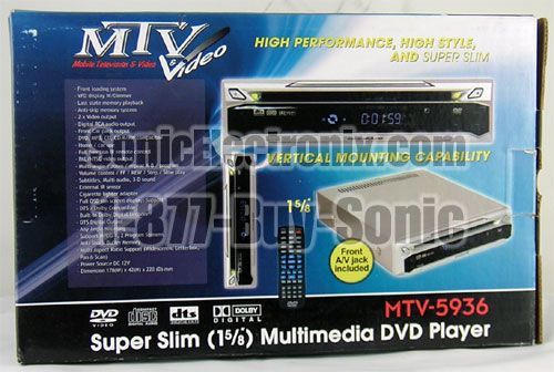 MTV Video MTV-5936 Image 2