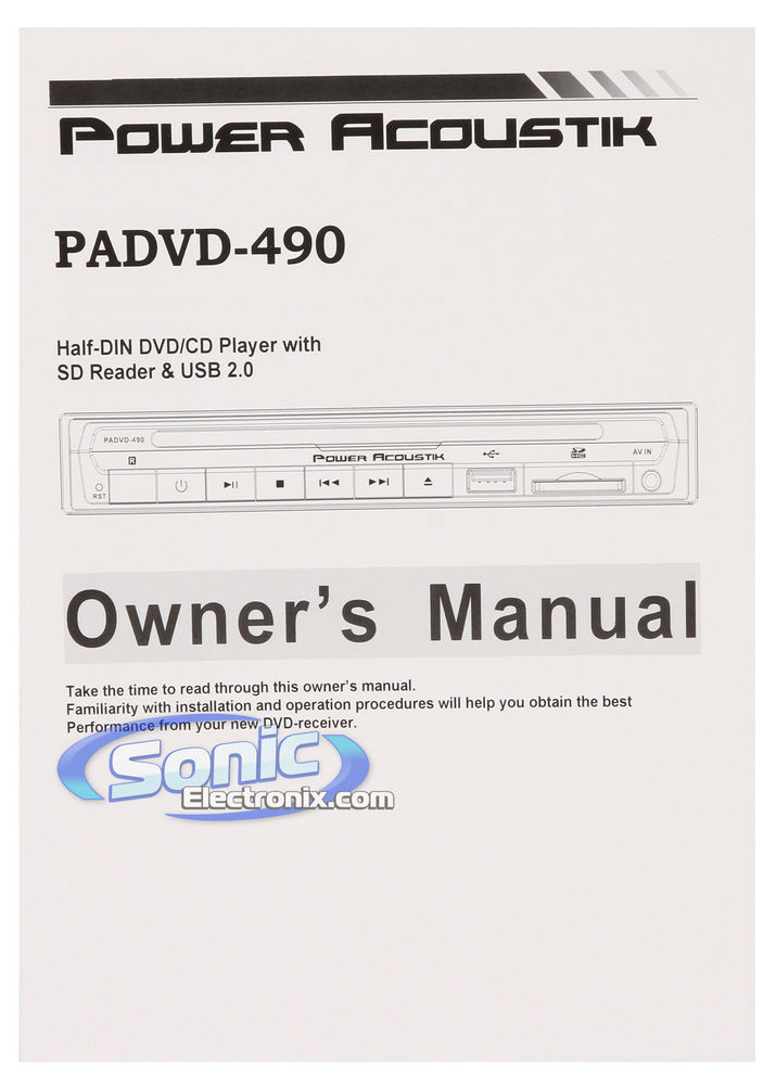 Power Acoustik PADVD490 Image 9