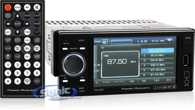 Power Acoustik PD-535T Image 1
