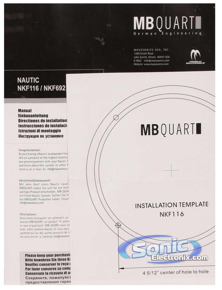 MB Quart NKF116 (Sport Grilles) Image 5