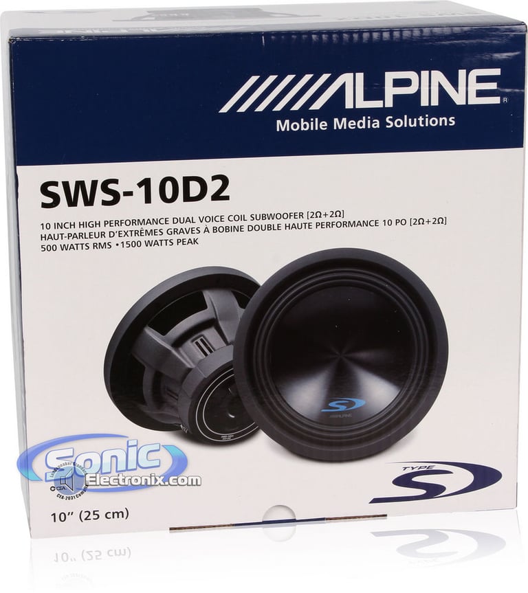 Alpine Type-S SWS-10D2 Image 7
