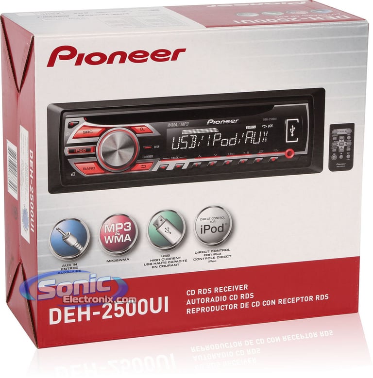 Pioneer DEH-2500UI Image 9