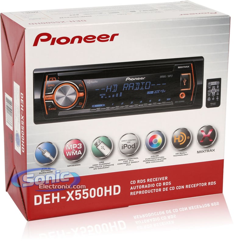 Pioneer DEH-X5500HD Image 9