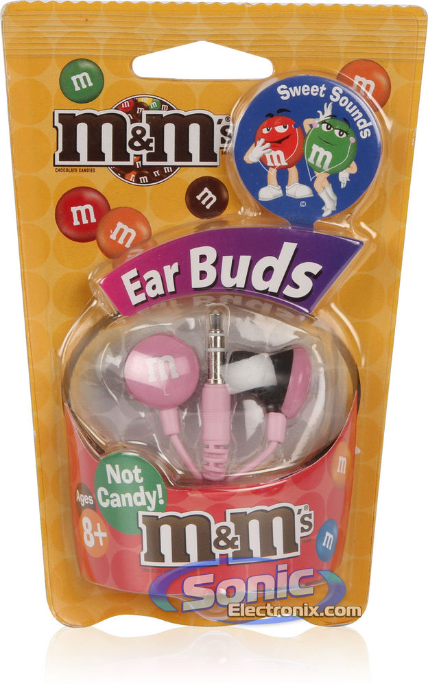 Maxell MMEB-P (190551) Pink M&M Headphones/Earbuds Image 3