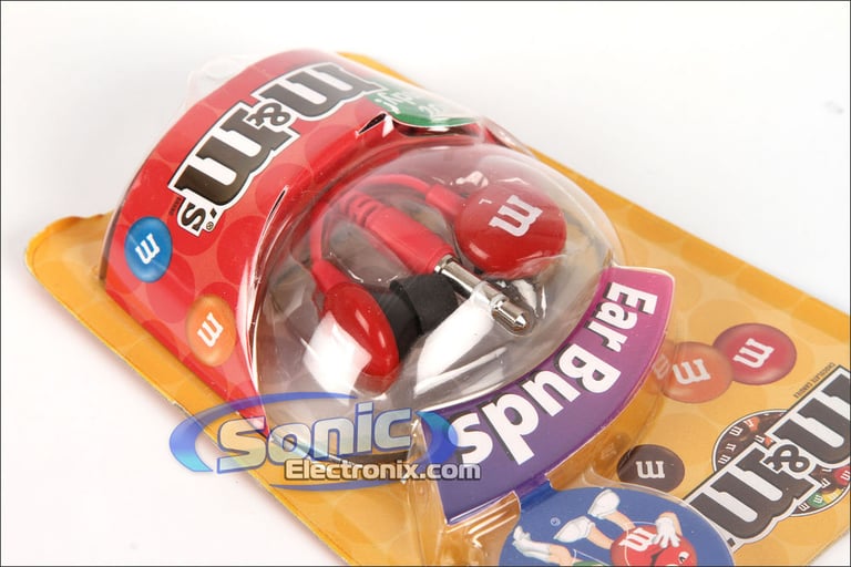 Maxell MMEB-R (190550) Red M&M In-Ear Headphones/Earphones Image 2