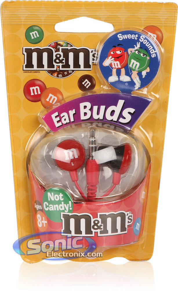 Maxell MMEB-R (190550) Red M&M In-Ear Headphones/Earphones Image 3