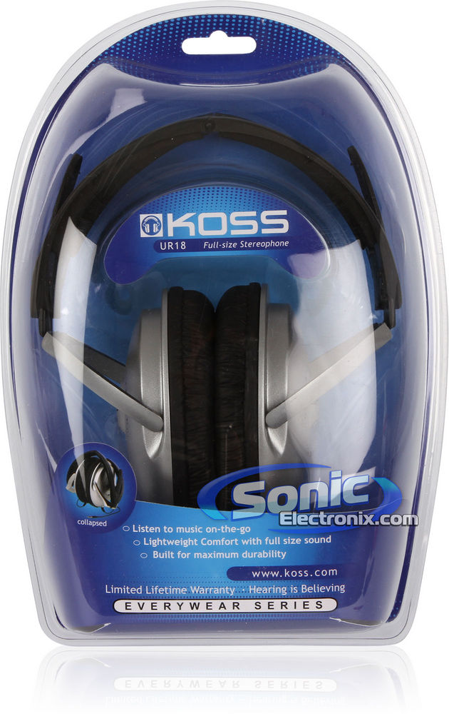 Koss UR18 Collapsible Home Headphones Image 6