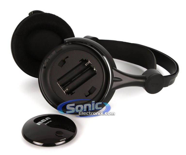 RCA WHP141B Wireless Headphones (Open Box, Complete) Image 5