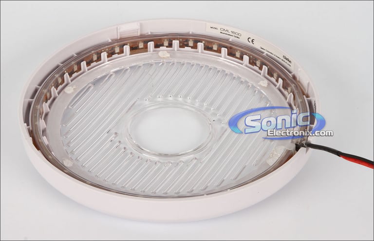 Clarion CML1600 Marine Illuminated Subwoofer Grille Image 4