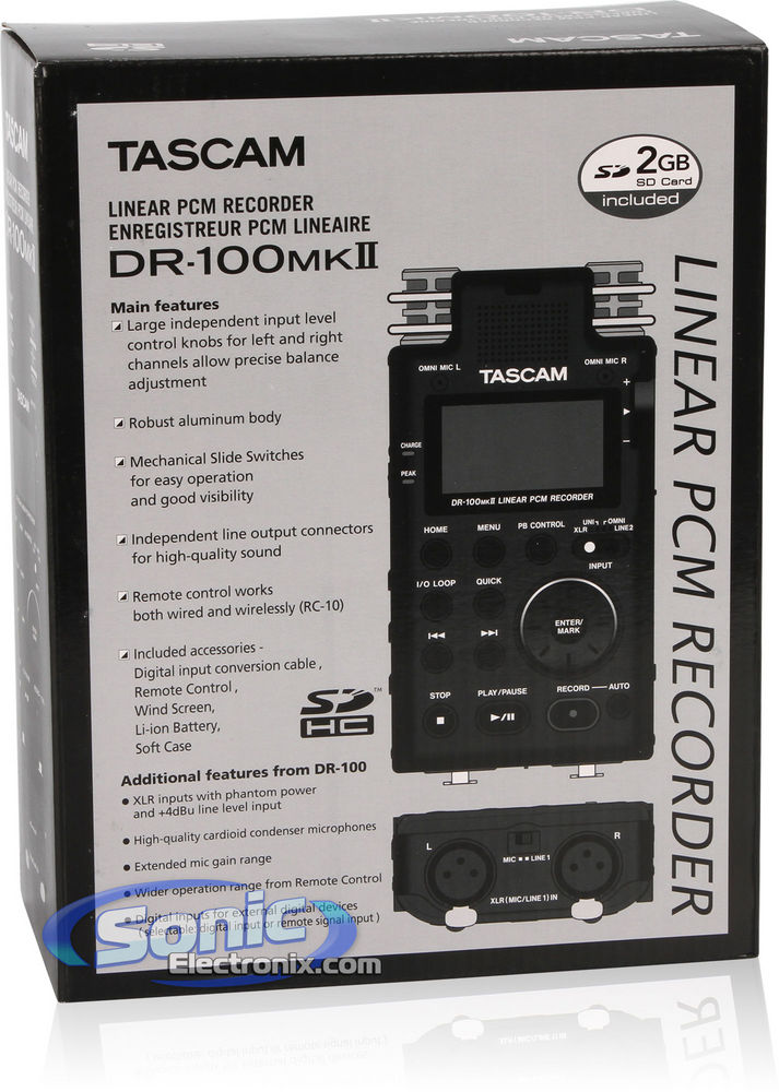 Tascam DR-100MKII Image 21