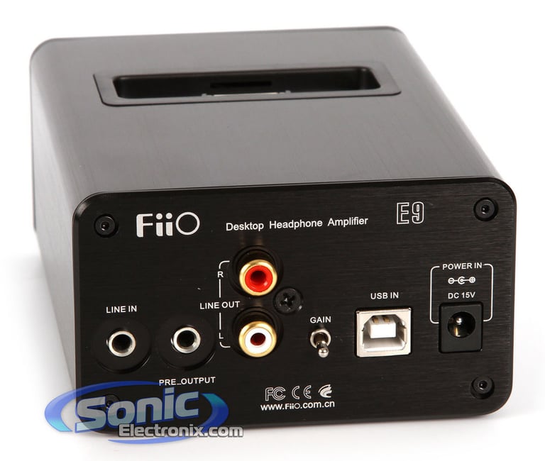 FiiO E9i Desktop iPod and iPhone Compatible Headphone Amplifier Image 7