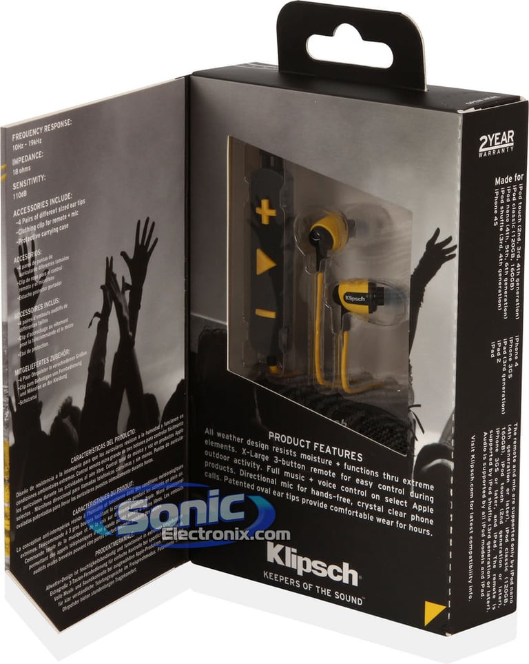 Klipsch Image S4i Rugged Yellow Image 8