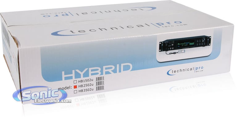 Technical Pro HB-2502U Image 12