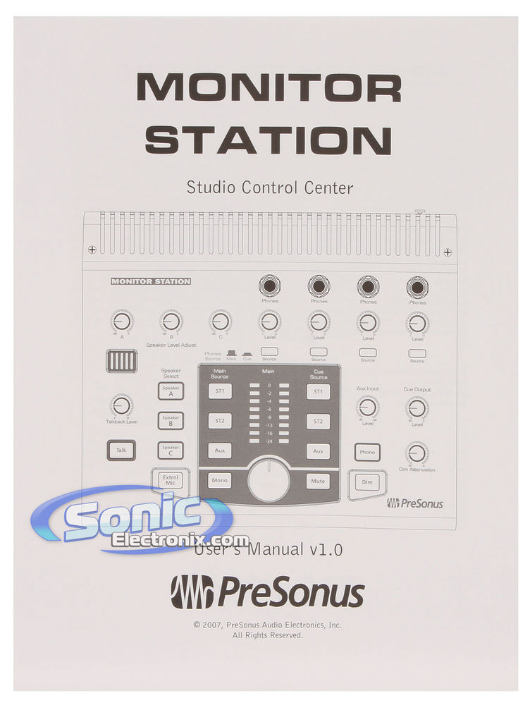 PreSonus Monitor Station Image 5