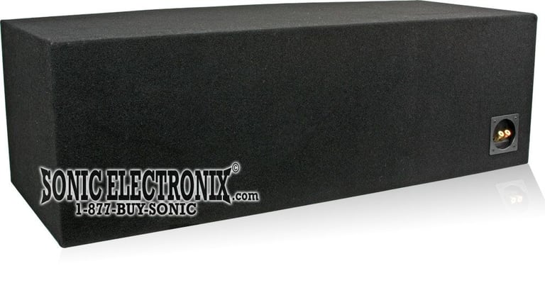 10JL - Triple 10" Sealed Subwoofer Box Enclosure Image 2