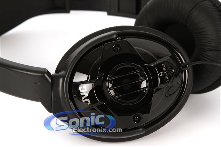 JVC HAX580 (HA-X580) Foldable DJ Headphones Image 5