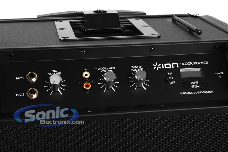 ION Block Rocker AM/FM R/B Image 3