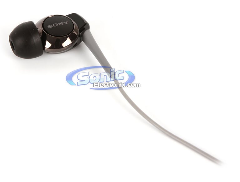 Sony MDR-EX210B/BLK (MDREX210/BLK) Stereo In-Ear Monitors - Black Image 4