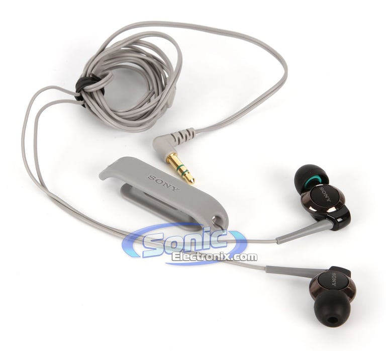 Sony MDR-EX210B/BLK (MDREX210/BLK) Stereo In-Ear Monitors - Black Image 5