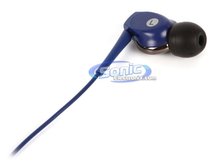 Sony MDR-EX210B/BLU (MDREX210-BLUE) Stereo In-Ear Monitors - Blue Image 3