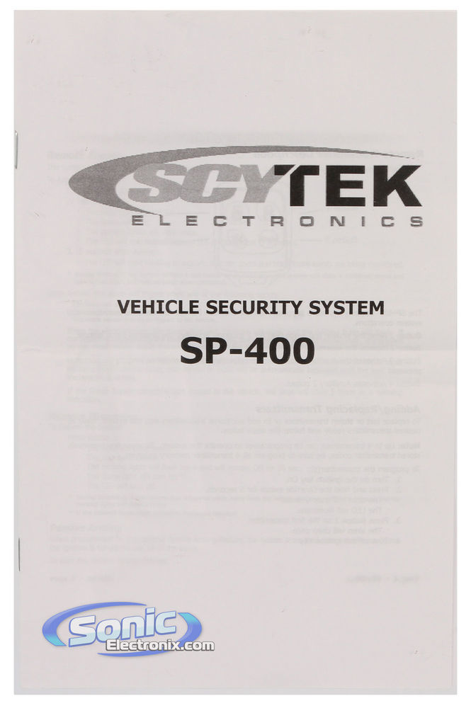 ScyTek SP400 Image 8