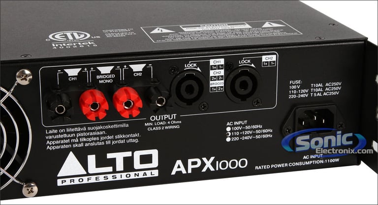 Alto Professional APX1500 Image 5