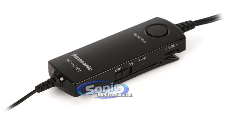 Panasonic SLIMZ RP-HC101-K - Black Image 7