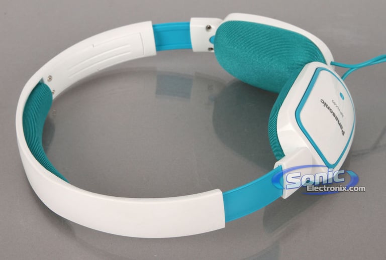 Panasonic RP-HX40-A (Blue) Light Weight On-Ear Monitors Image 4