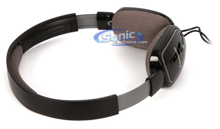 Panasonic RP-HX40-K (RPHX40K) On-Ear Headphones - Black Image 5