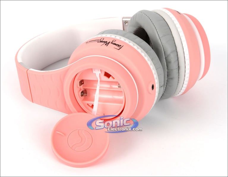 Fanny Wang FW-2003-PNK-WHI Bass Boost Headphones Image 6