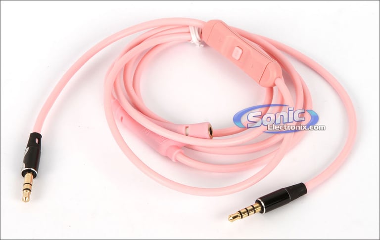 Fanny Wang FW-2003-PNK-WHI Bass Boost Headphones Image 9