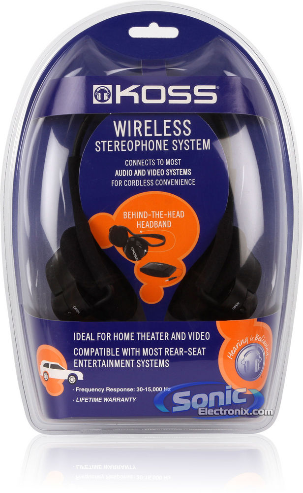 Koss HB70 StreetStyle Wireless (Cordless) Stereo Headphones Image 9
