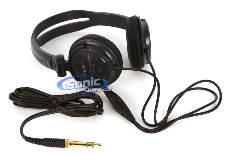 Sony MDR-V250V (MDRV250V) Studio Monitor Headphones With Volume Control Image 2