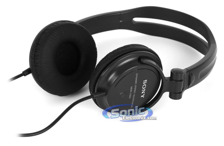 Sony MDR-V250V (MDRV250V) Studio Monitor Headphones With Volume Control Image 4