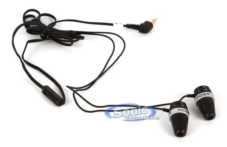 Koss Pathfinder (PATHFINDRB) Stereo Ear Buds Black Image 4