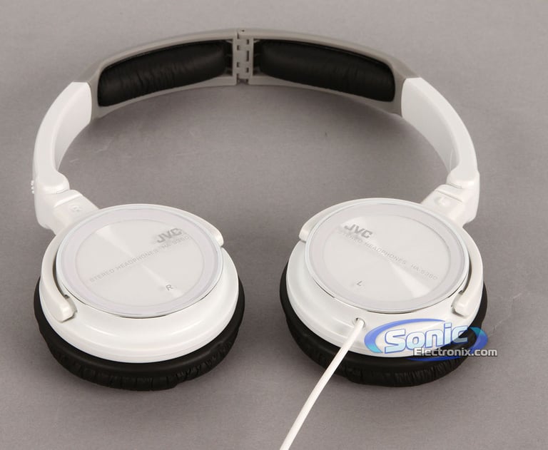 JVC HAS360W Foldable Headphones (HA-S360W) Image 4