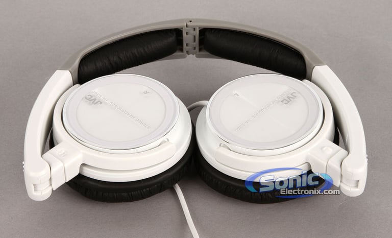 JVC HAS360W Foldable Headphones (HA-S360W) Image 5