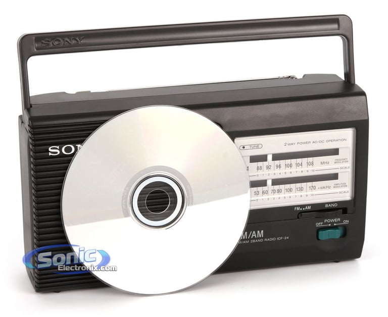 Sony ICF-24 (ICF24) Portable AM/FM Walkman Radio Image 3