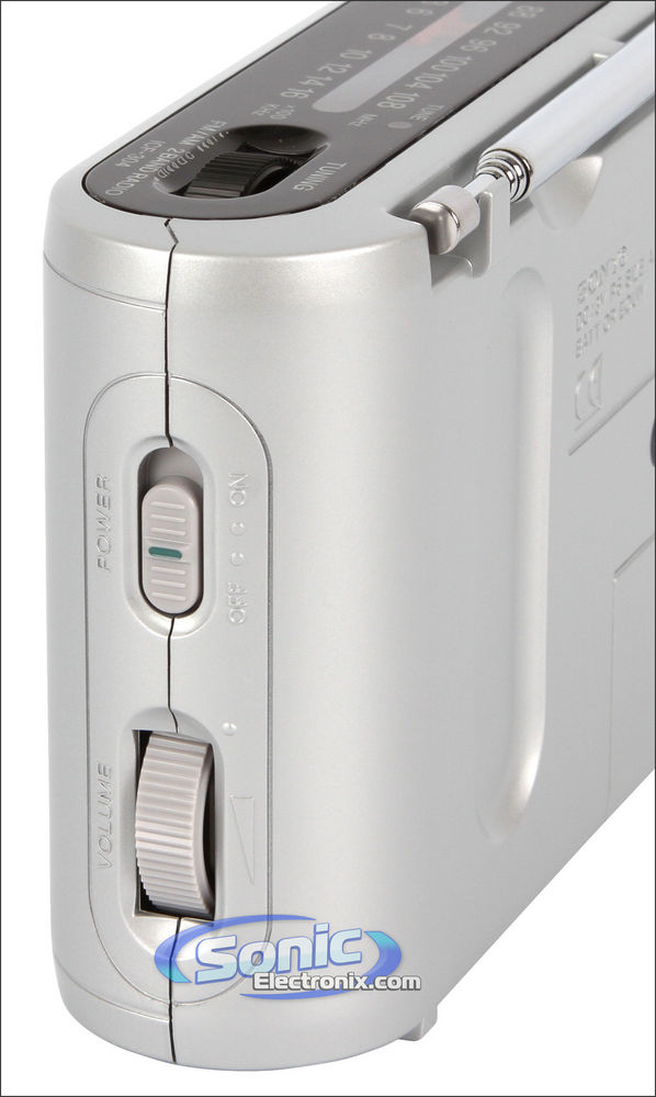Sony ICF-304 (ICF304) Portable AM/FM Radio Image 4