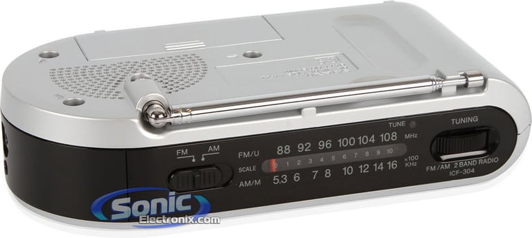 Sony ICF-304 (ICF304) Portable AM/FM Radio Image 6
